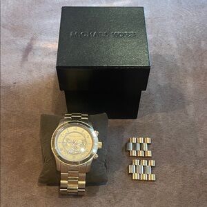 Michael Kors Rose Gold Unisex Watch